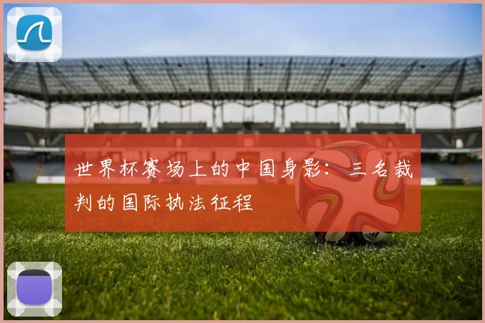 世界杯赛场上的中国身影:三名裁判的国际执法征程