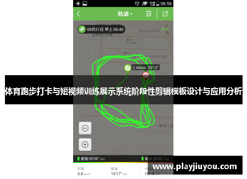 体育跑步打卡与短视频训练展示系统阶段性剪辑模板设计与应用分析